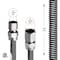 Flextron Gas Line Hose 5/8'' O.D. x 12'' Length 1/2" x 3/4" FIP Fittings, Stainless Steel Flexible Connector FTGC-SS12-12L - alternate 5
